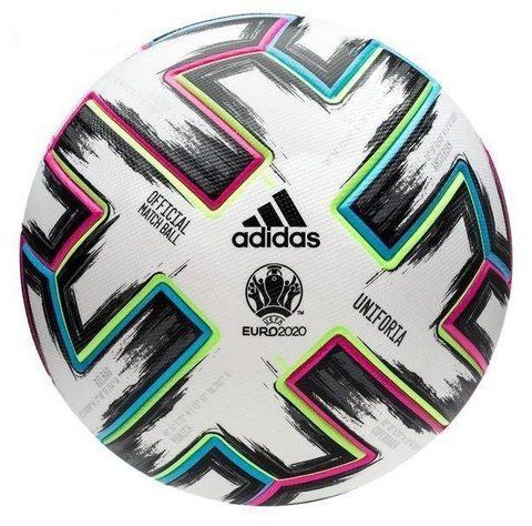 Футбольний м'яч Uniforia Euro 2020 Official А-3000 фото