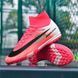 Сороконожки Air Zoom Mercurial Superfly TF Pink 2157 фото 6