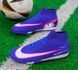 Сороконожки Air Zoom Mercurial Superfly TF Blue 2155 фото 5