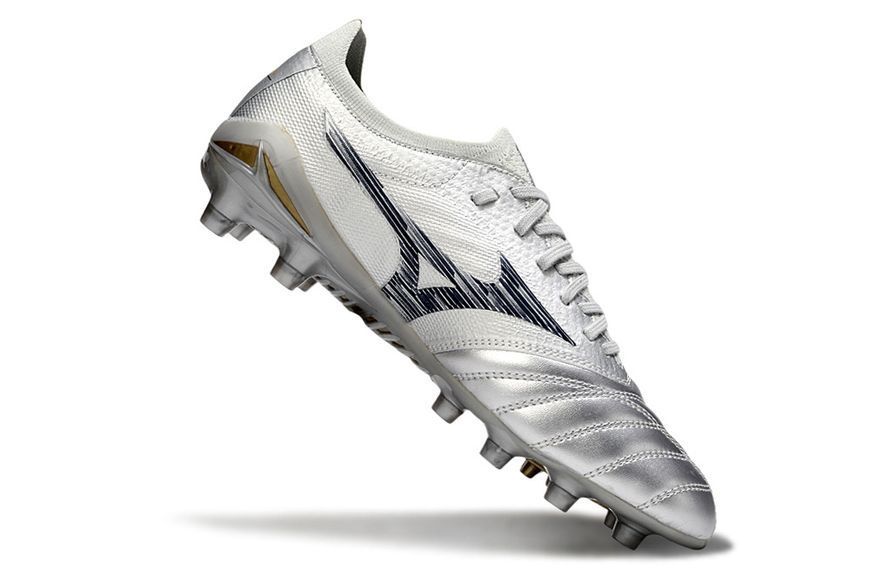 Бутси Morelia Neo IV Elite FG Platinum Silver 578 фото