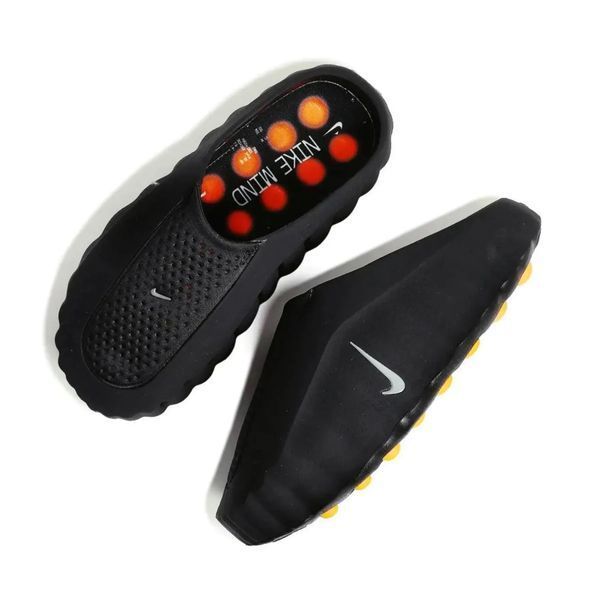 Шльопанці MIND 001 BLACK HYPER CRIMSON 45 sh-3 фото
